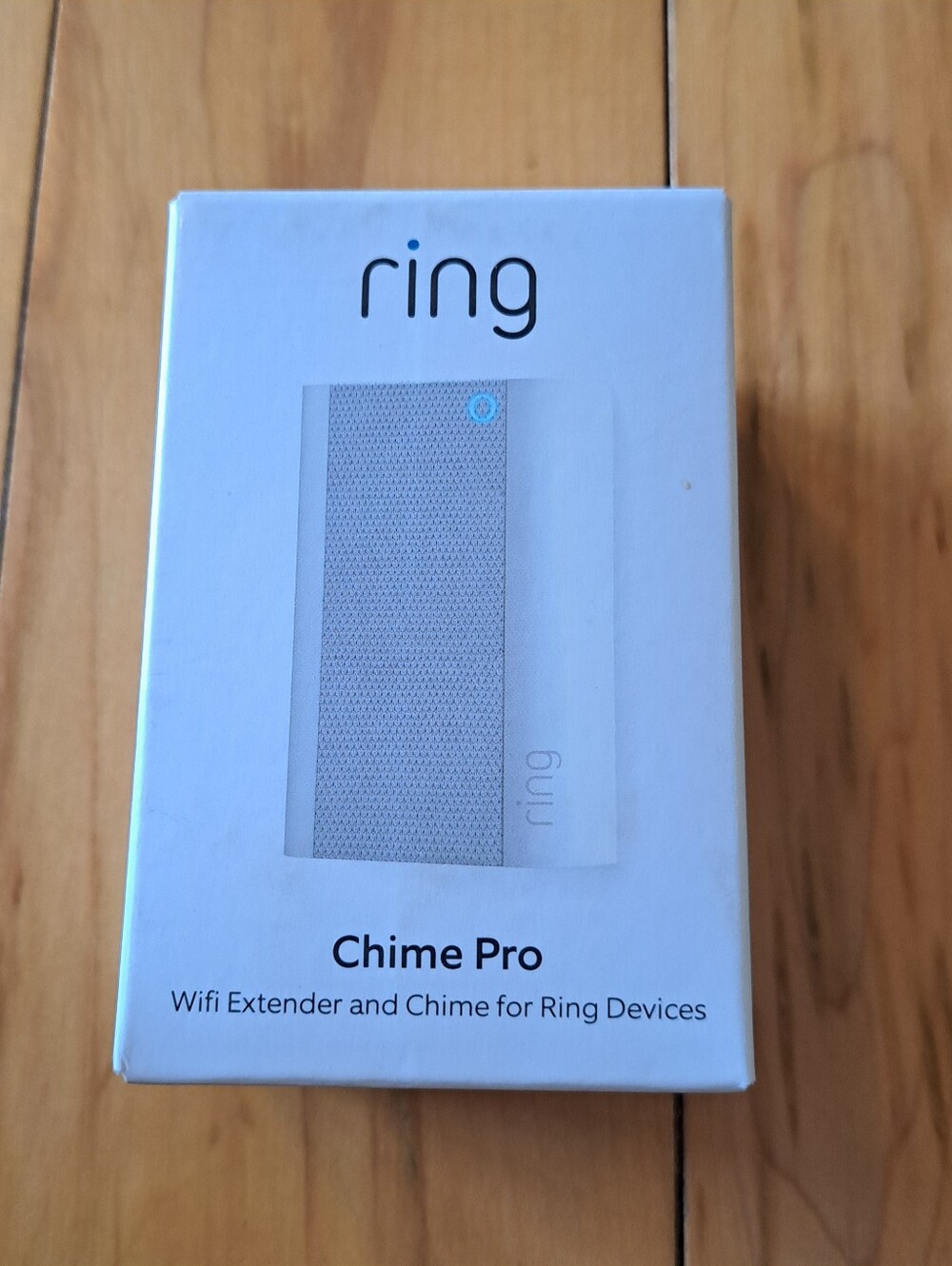 RING CHIME PRO White (Open box, Unused)